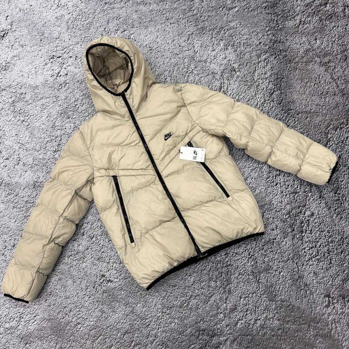!SALE! Пуховик Nike NSW Storm-Fit Beige XS S M L XL XXL найк куртка