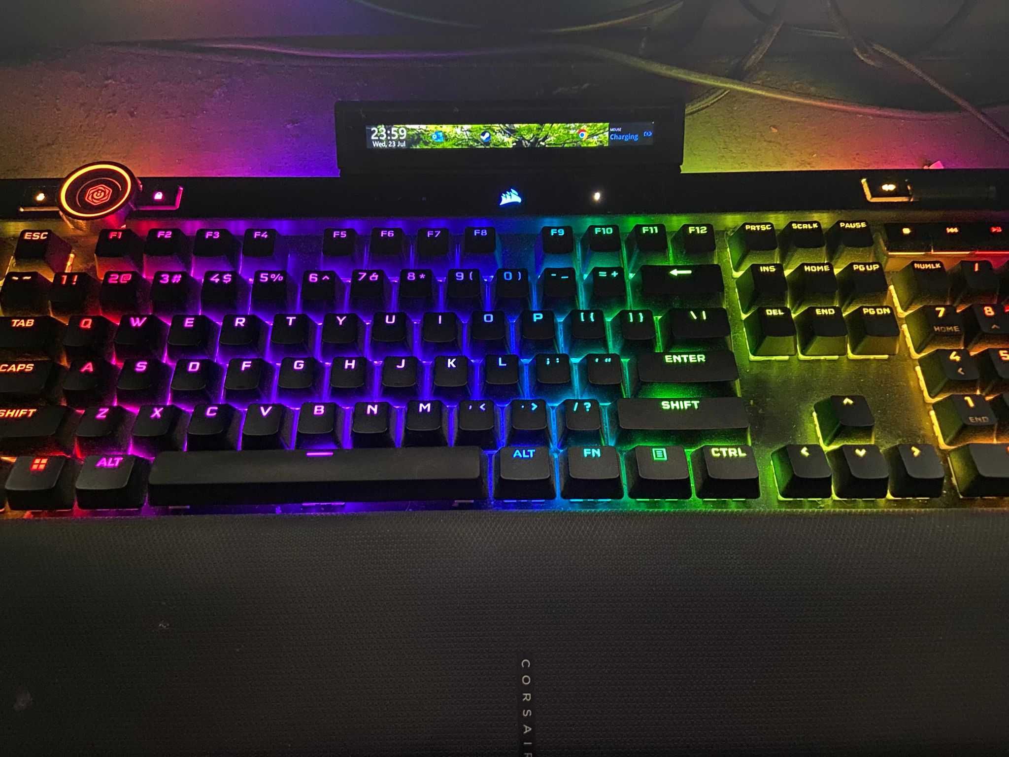 Klawiatura Corsair K100 RGB + iCUE Nexus