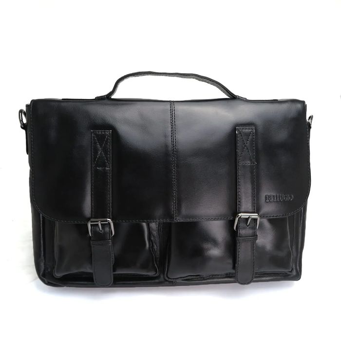 torba męska skórzana a4 na ramię do pracy bellugio