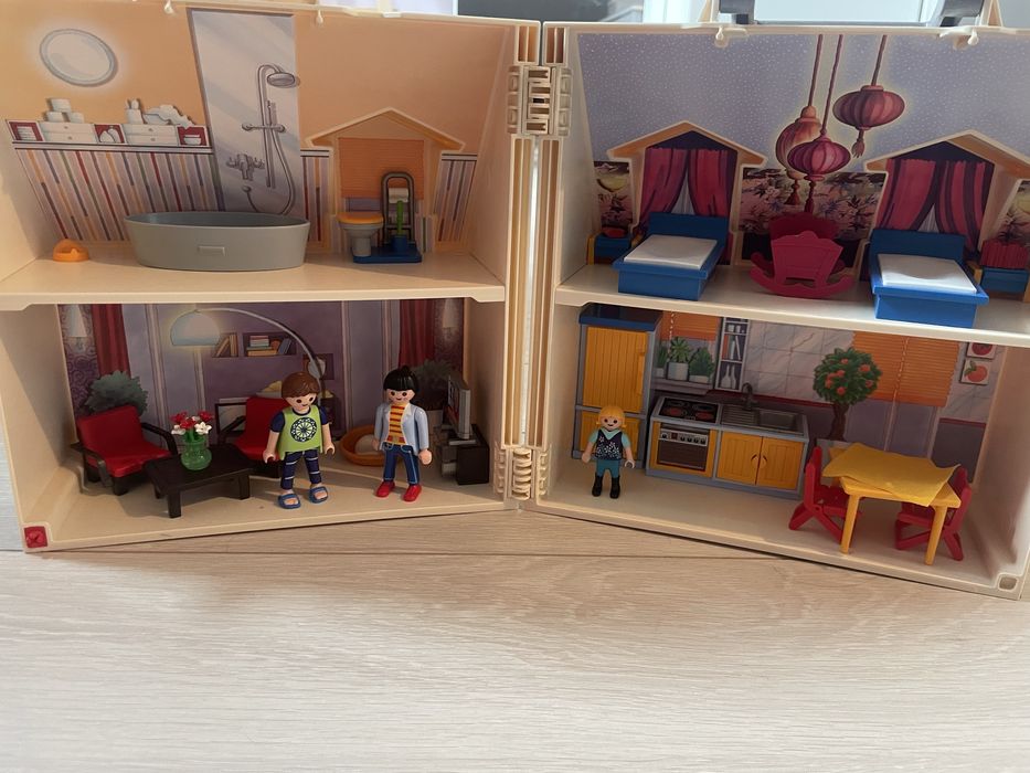 Playmobil przenośny domek dla lalek klocki