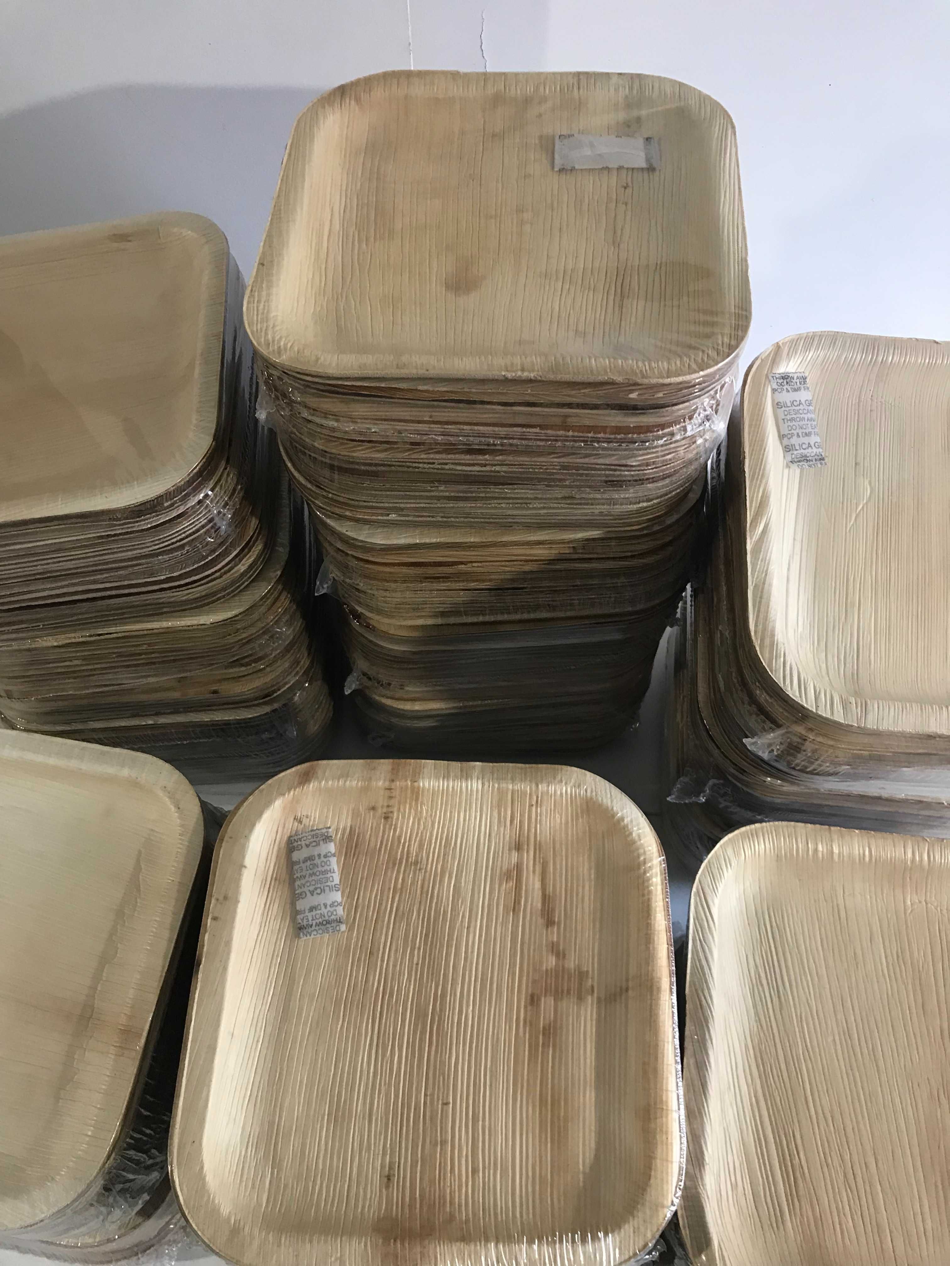 Посуд із пальмового листя 400шт.біорозкладний, для мікрохвильової печі