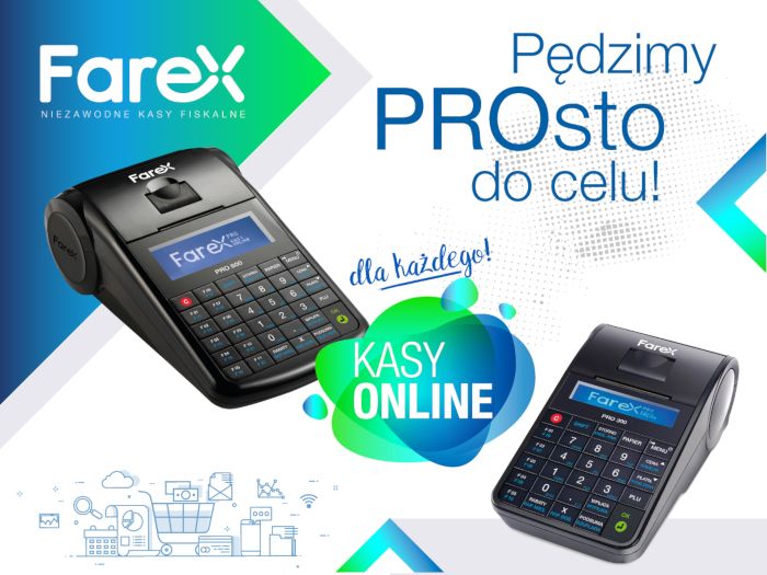 Najtańsza kasa online | Farex Pro 300