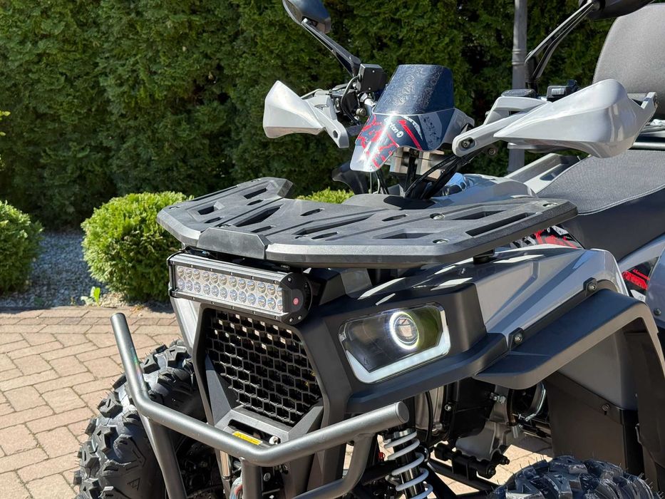 ! PROMOCJA ! Duży Quad Barton Raze 200 WYCIĄGARKA FULL LED