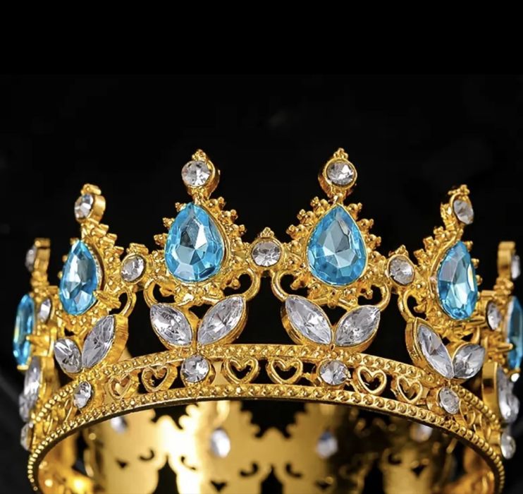 Акція - РОЗПРОДАЖ - 160грн. Корона на торт, для торта, торту 8,2см