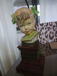 Candeeiro porcelana Capodimonti