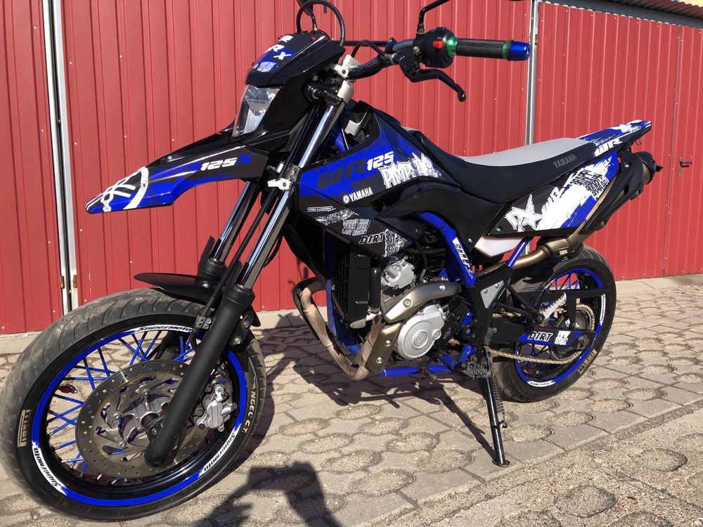 Yamaha WR 125 X Super Moto,Piękny SUPER STAN,28tyś.km BEZ INWESTYCJI