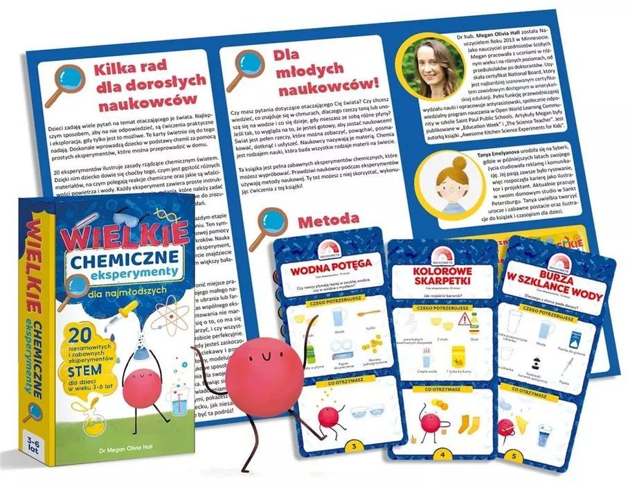 Wielkie Chemiczne Eksperymenty Dla Najmłodszych!
