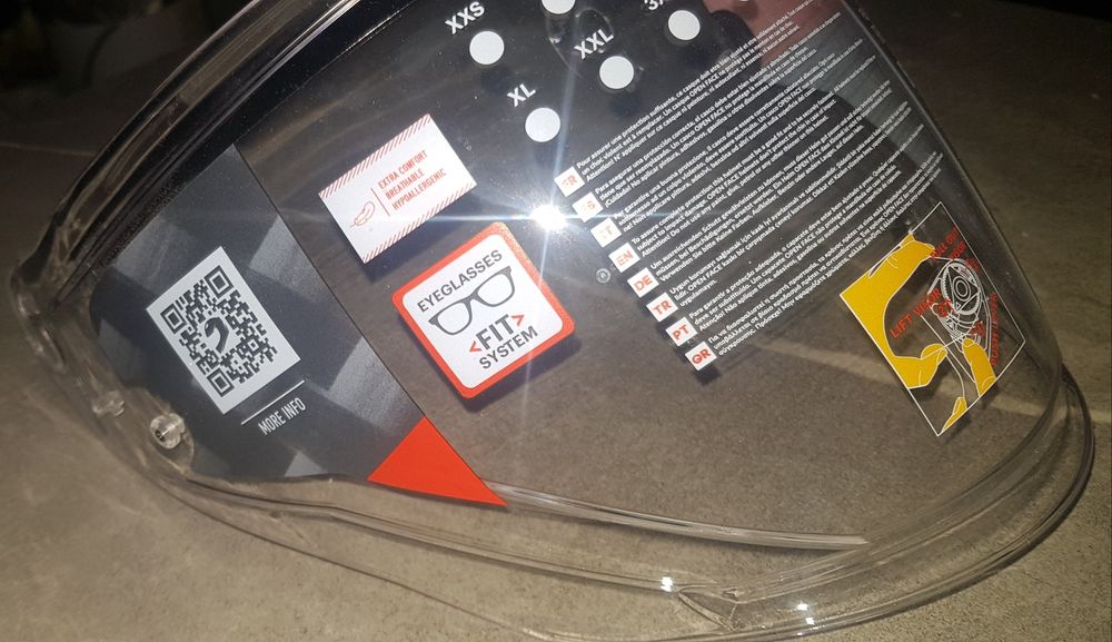 LS2 стекло для мотошлема