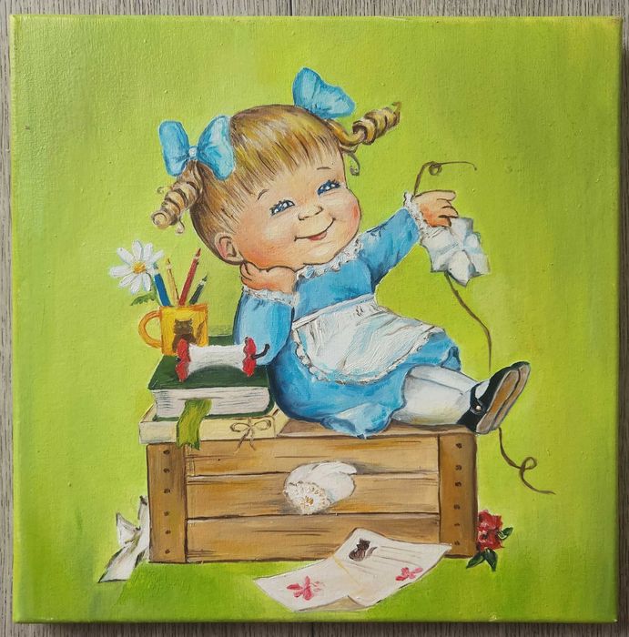 Obraż  na płótnie 25×25cm