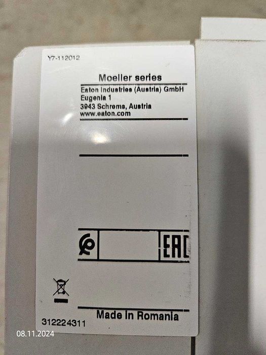 LN4-800-I rozłącznik mocy EATON, 3-biegunowy