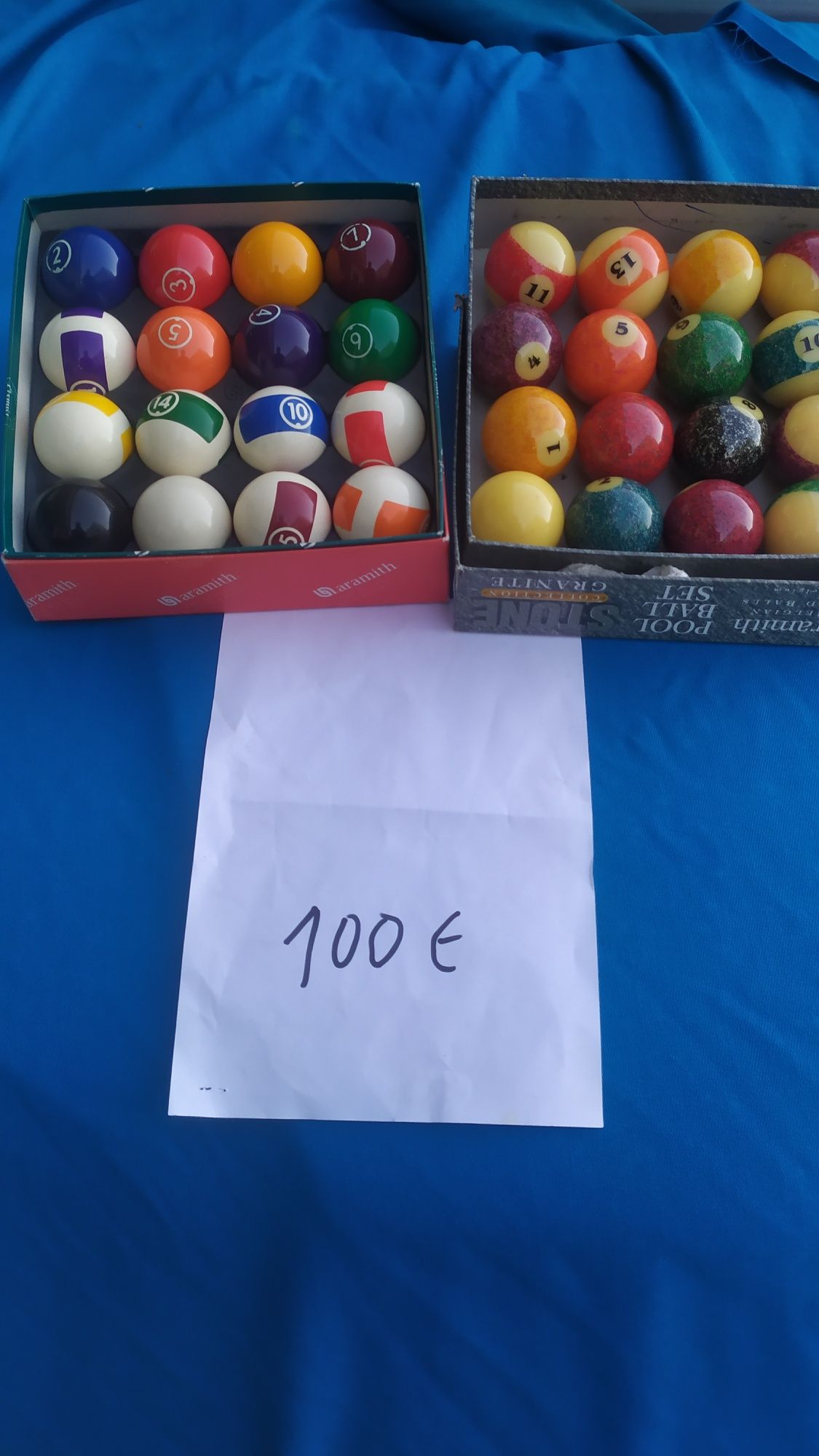 Bolas de snooker semi novas