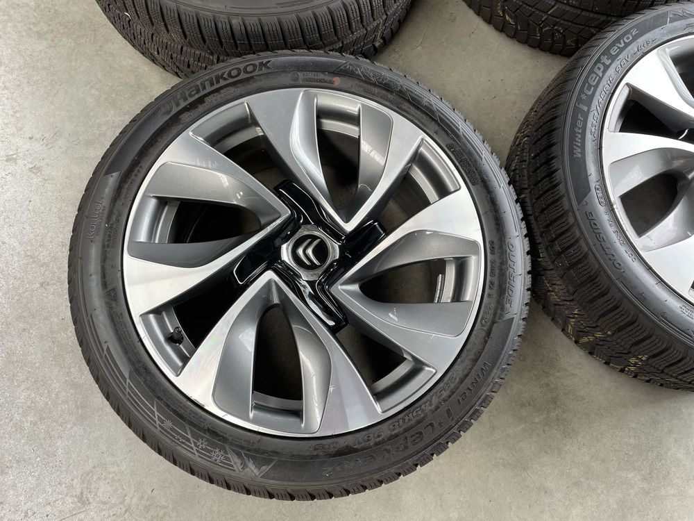 Kola felgi 18 cali citroen ds4 ds5 4x108 et27 opony 235/34/18 hankook