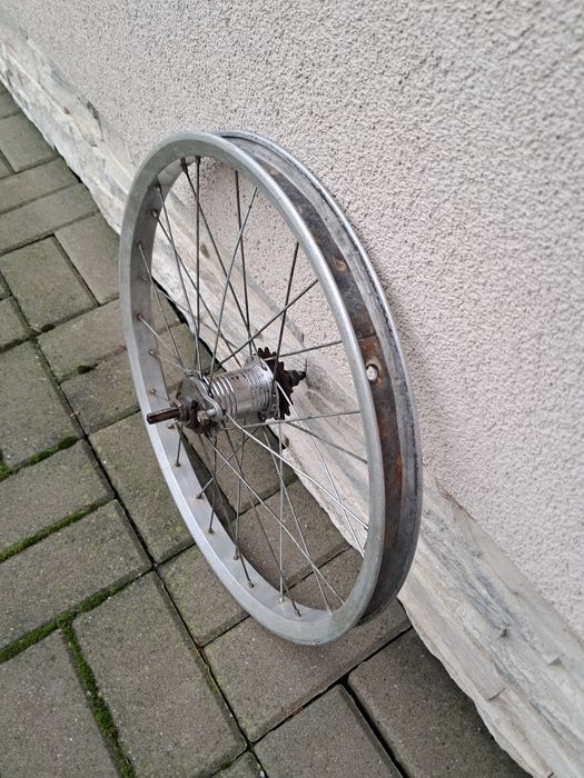 Stare aluminiowe koło tył Romet Wigry
