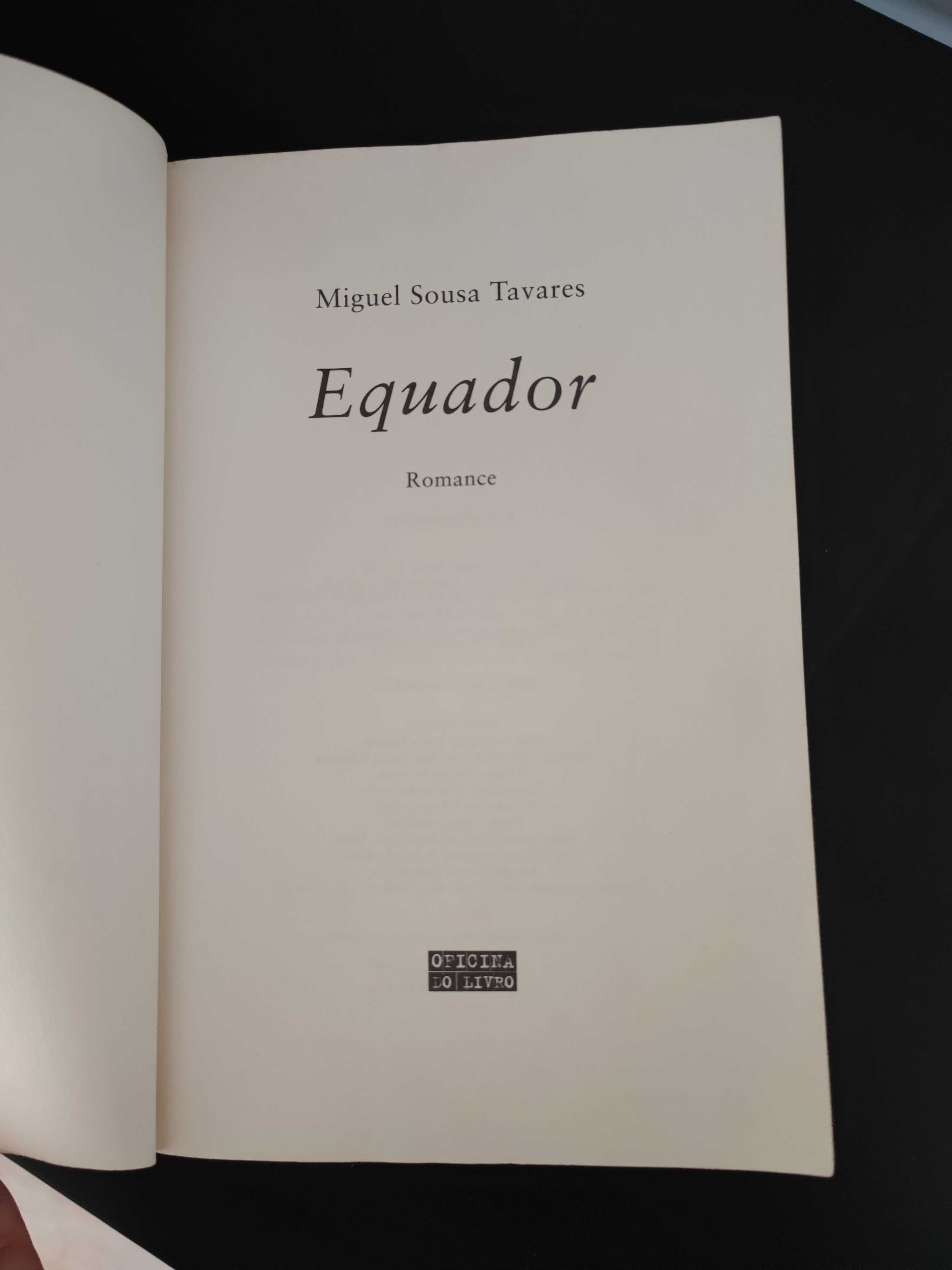 Equador, Miguel Sousa Tavares (portes incl.)