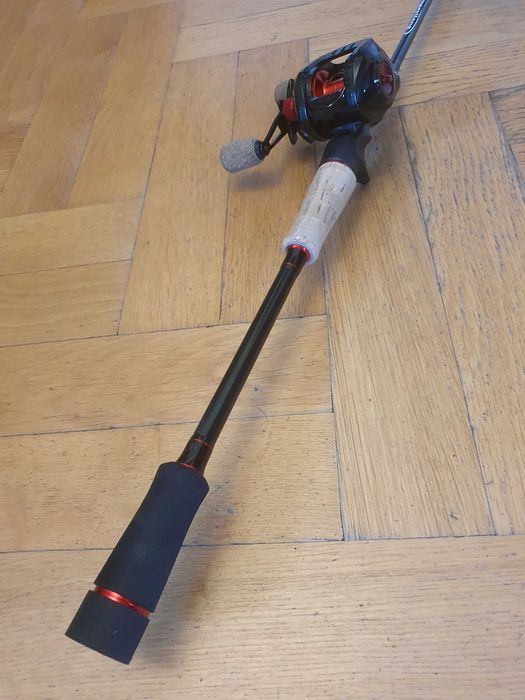 Super wędka zestaw castingowy 210 cm 5-25g cast