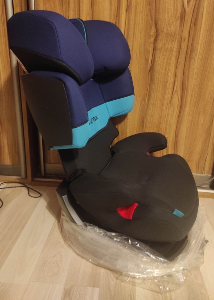 Nowy fotelik ,15-36 kg, ISOFIX .Regulacja, funkcja spania.
