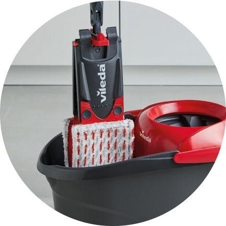 ZESTAW 4w1 Mop PŁASKI ViledaUltramax TURBO + wkład GRATIS