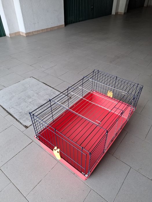 Jaula de transporte para cães e gatos 80/47cm - para o carro
