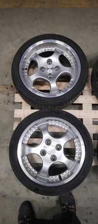 Alufelgi 16 4x108 7,5J z Oponami Nexen 215/40/16