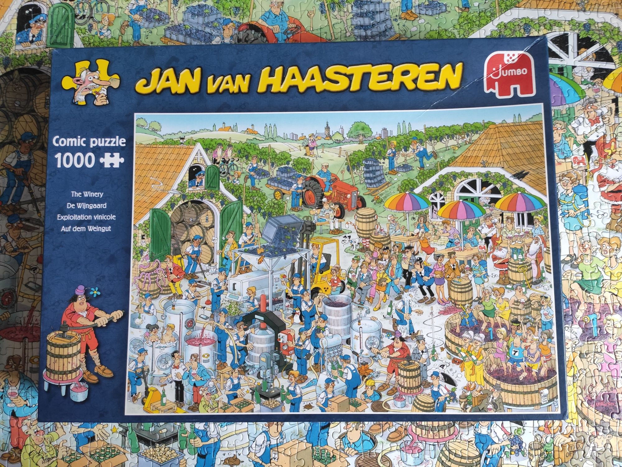 Puzzle Jan van Haasteren Winiarnia