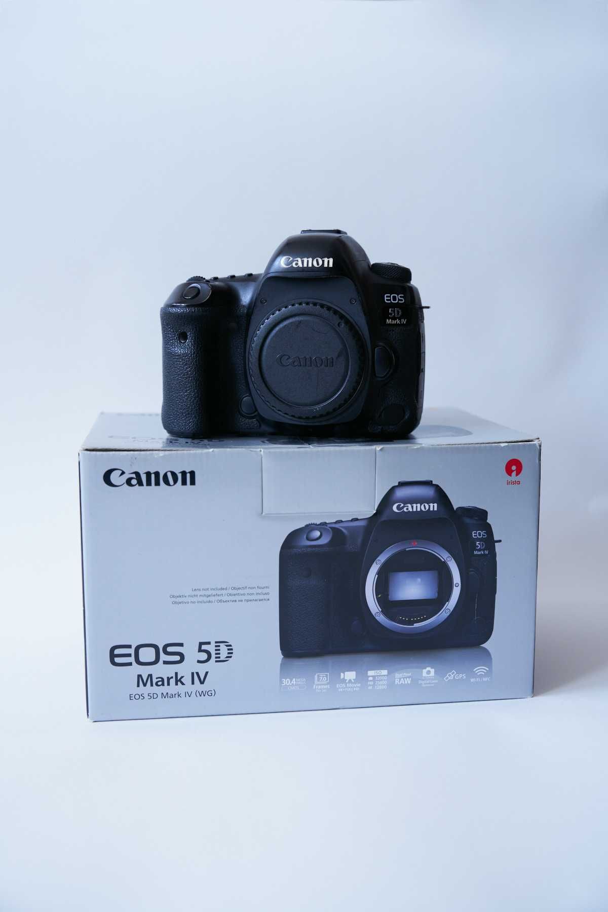 Canon EOS 5D Mark IV, pełny zestaw body, fv