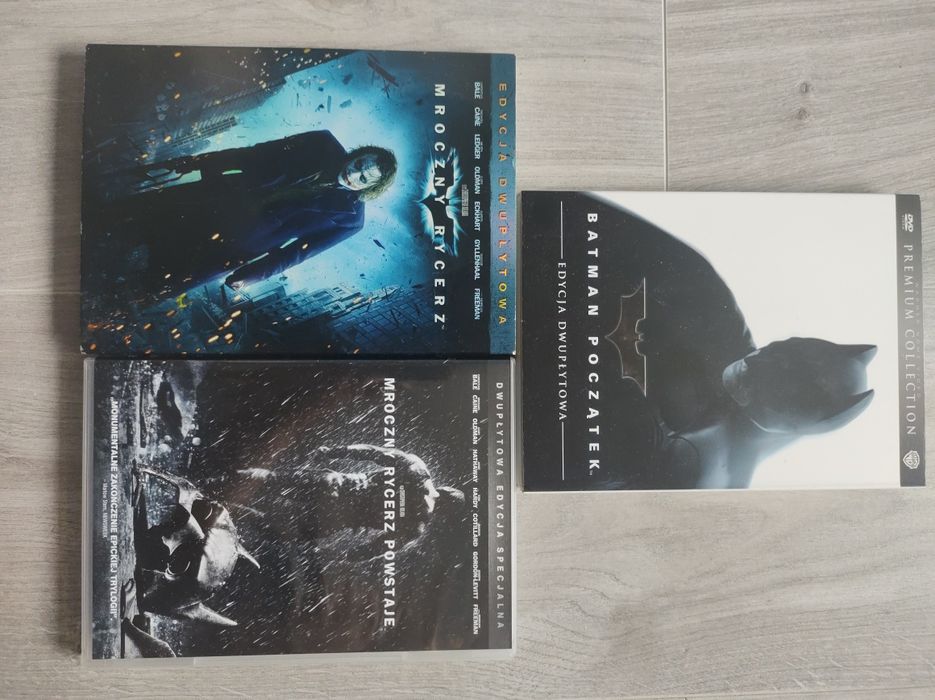 Kolekcja filmów DVD Batman Nolana