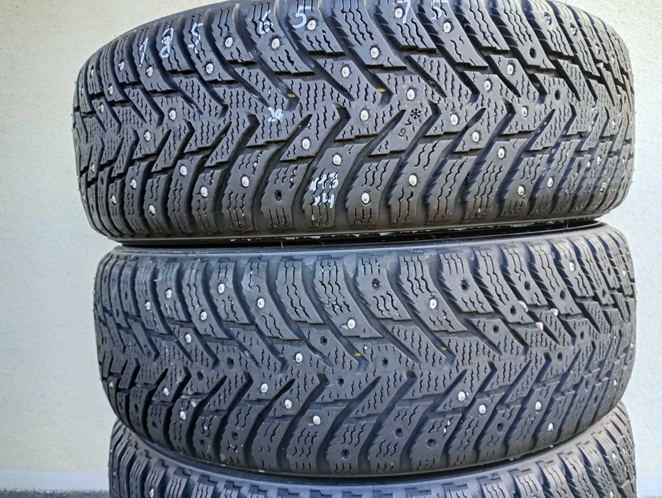 185/65 r15 -4шт- Nokian 20р. зима Шип шини резина 185 65 15 (n13*4)