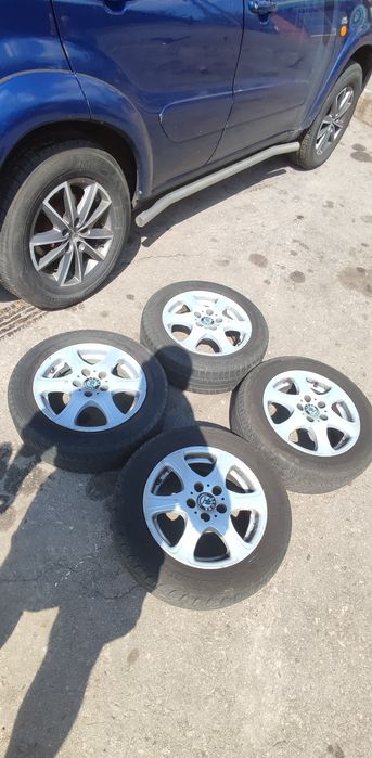 Диски skoda fabia в сборе с резиной 14 5 100 оригинальные