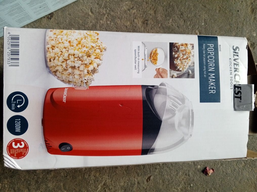 Popcorn maker silvercrest