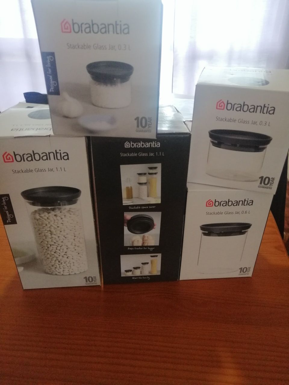 Frascos de cozinha Brabantia