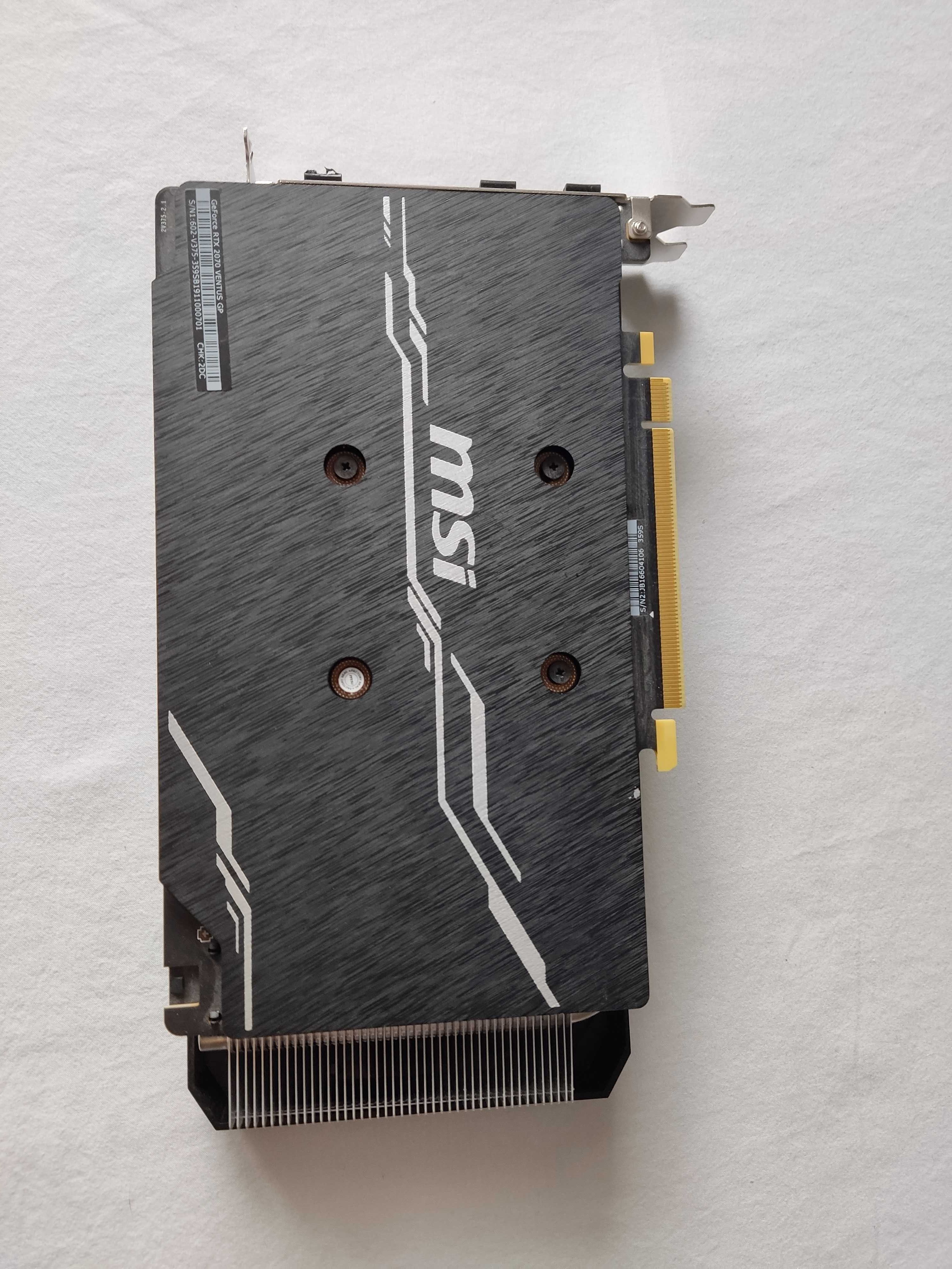 Karta graficzna MSI GeForce RTX 2070 VENTUS GP EDITION 8GB