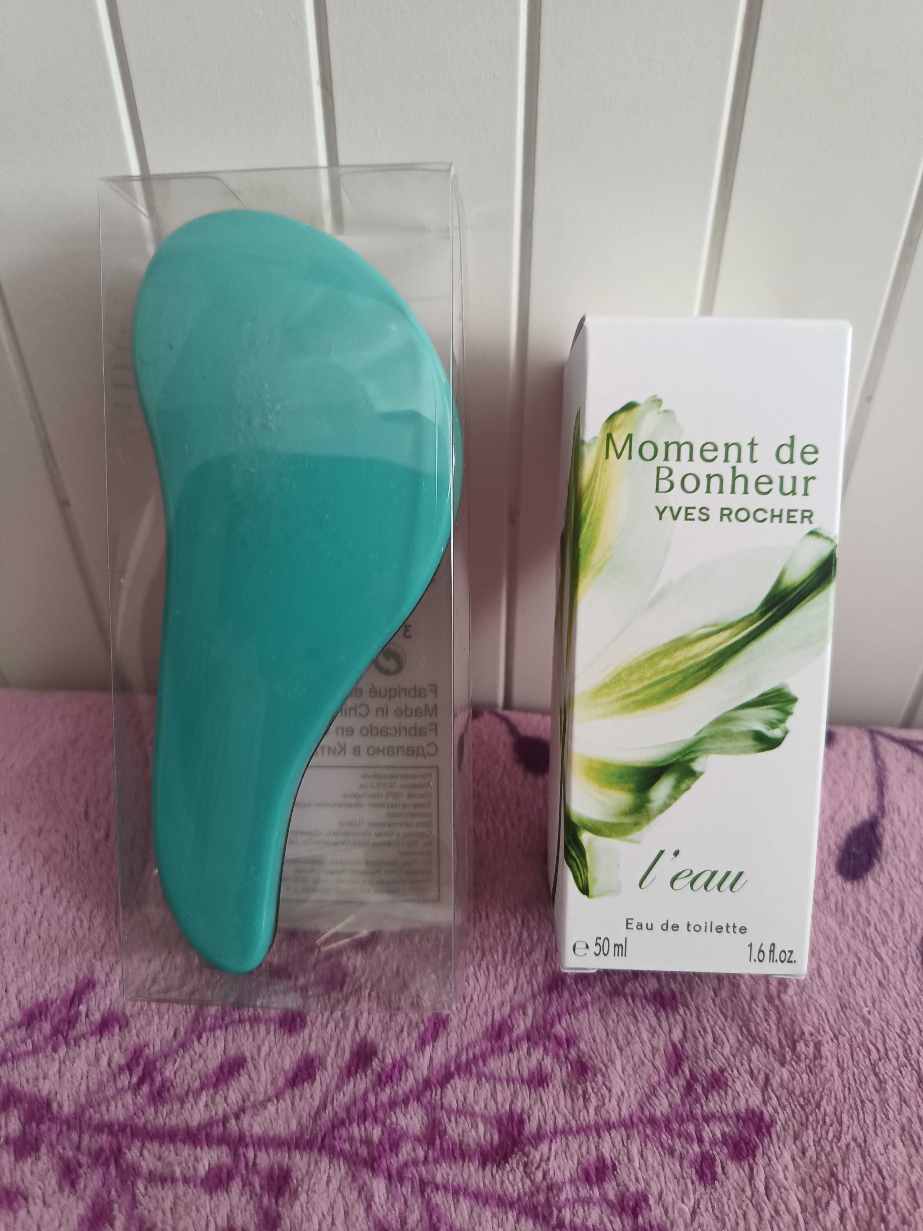 Zestaw woda toaletowa Moment de Bonheur 50 ml+ szczotka Yves Rocher