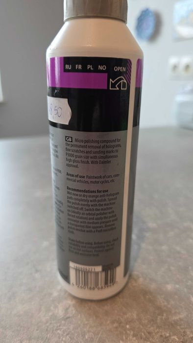 Pasta polerska do samochodu Koch Hochglanz-Antihologramm-Politur M2.0