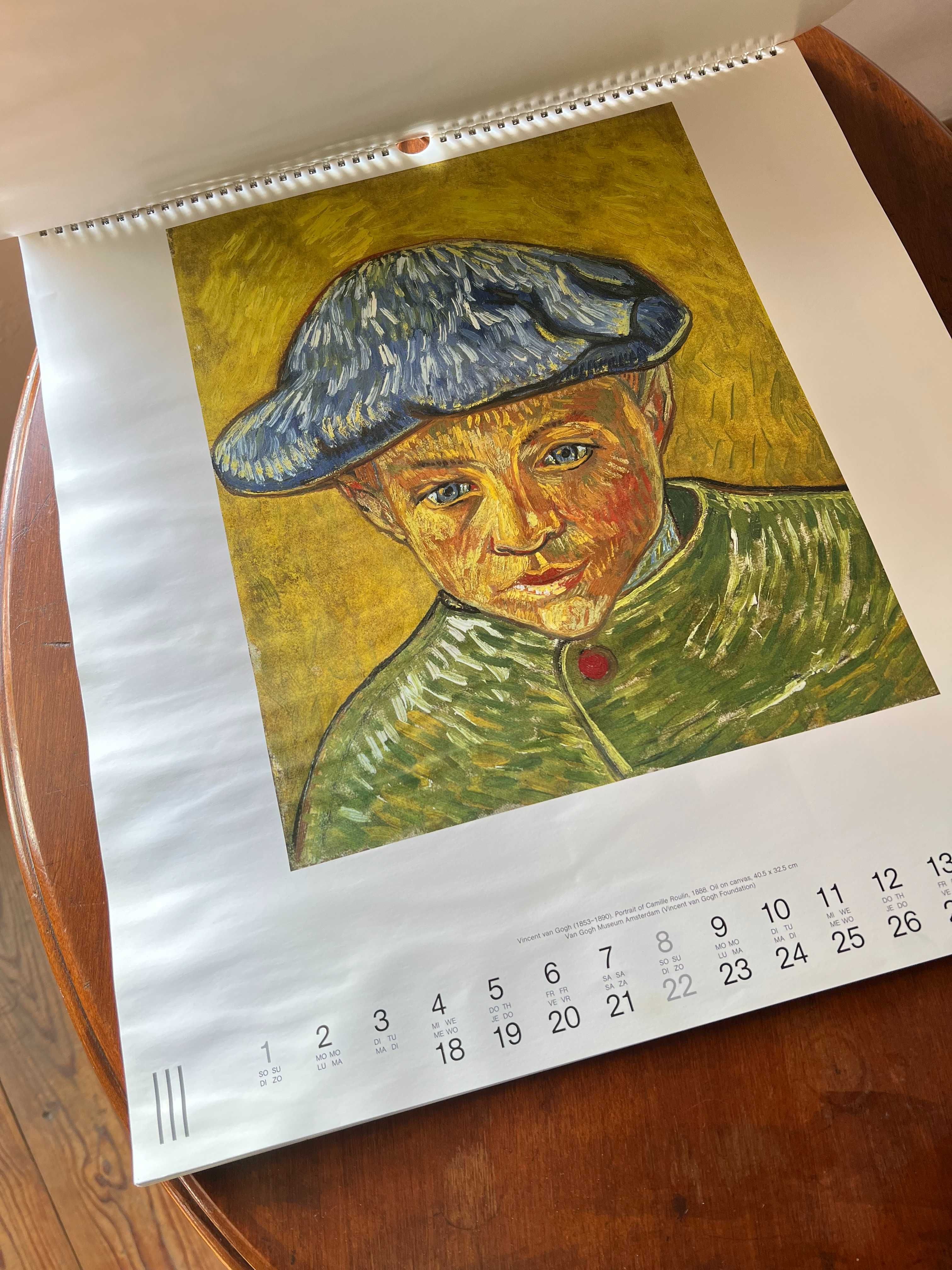 Calendário de Parede Van Gogh 2009