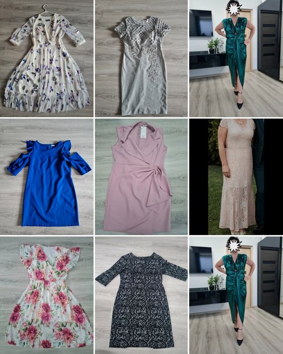 Sukienka na wesele rozmiar 44 XXL