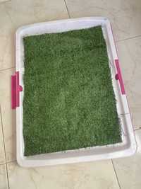 Sanita tapete grama para cão
