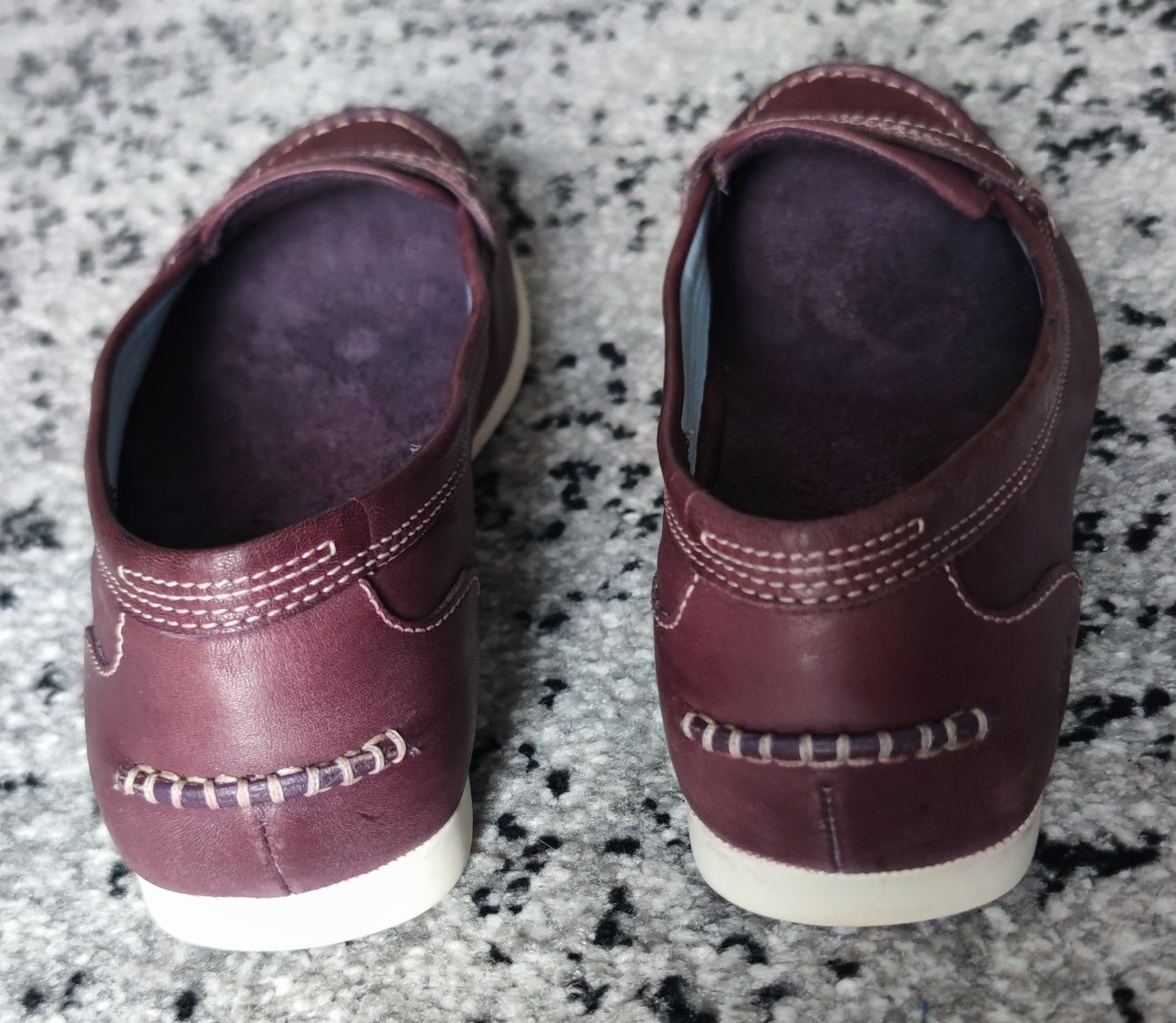 Жіночі шкіряні мокасини сліпони Timberland