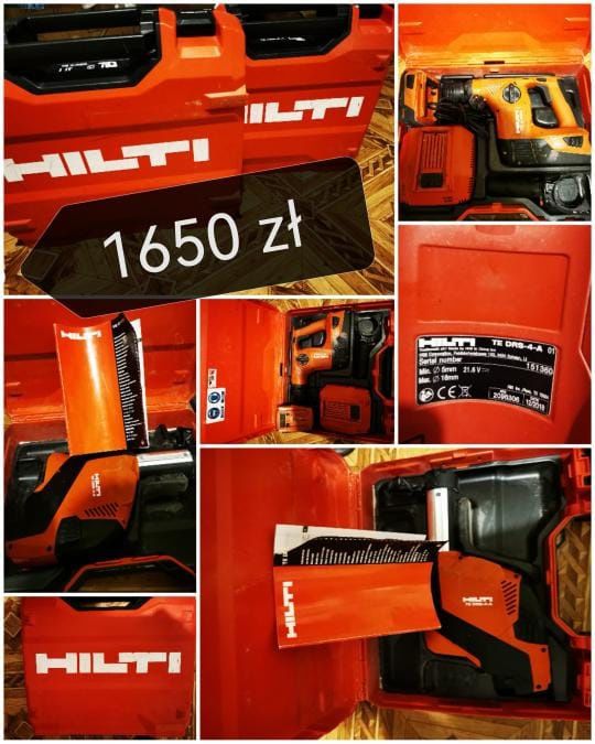 HILTI młotowiertarka TE DRS-4-A