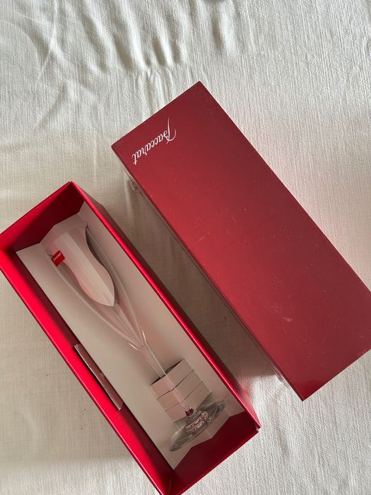 Par de flutes de cristal Baccarat