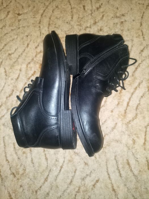 Ботинки мужские кожаные