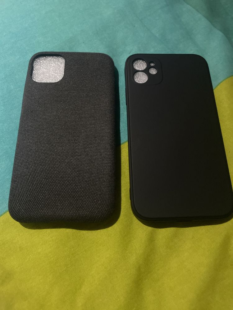 Capa nova em silicone e em tecido para iphone 11
