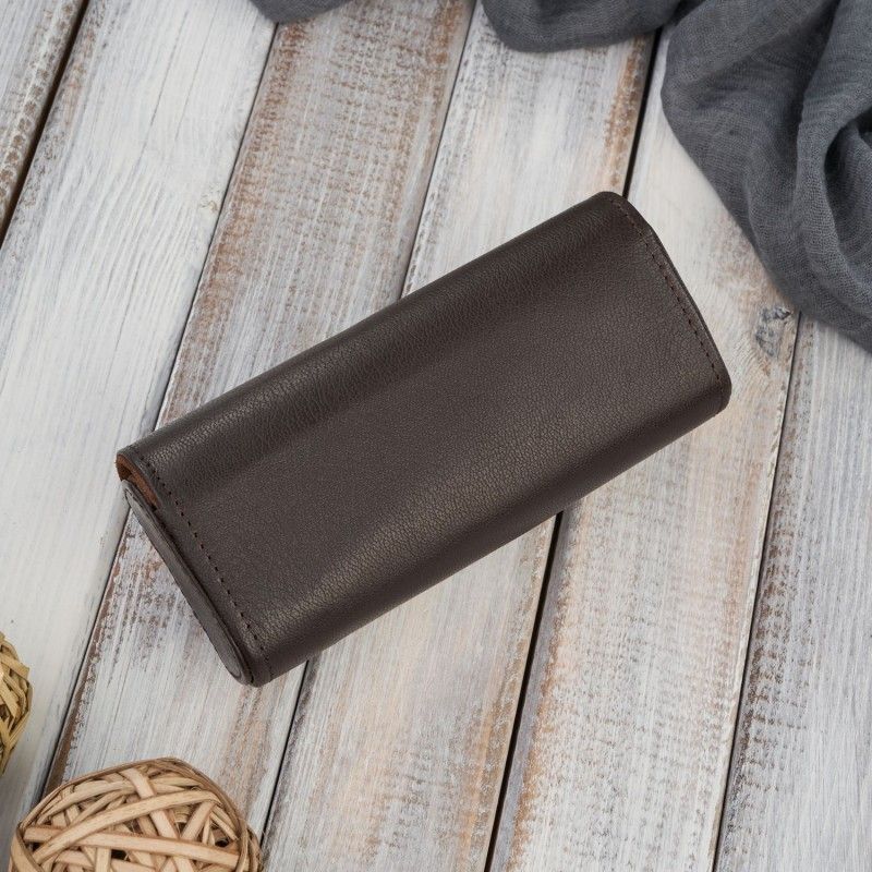 etui na okulary piórnik pokrowiec skórzany paolo peruzzi t-83-br