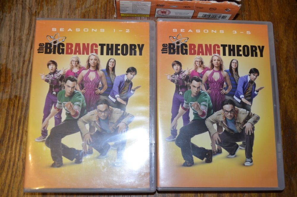 The Big Bang Theory, sezon od 1 do 5, DVD Bill Prady