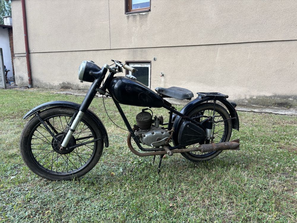 Csepel 125 powojenny motocykl