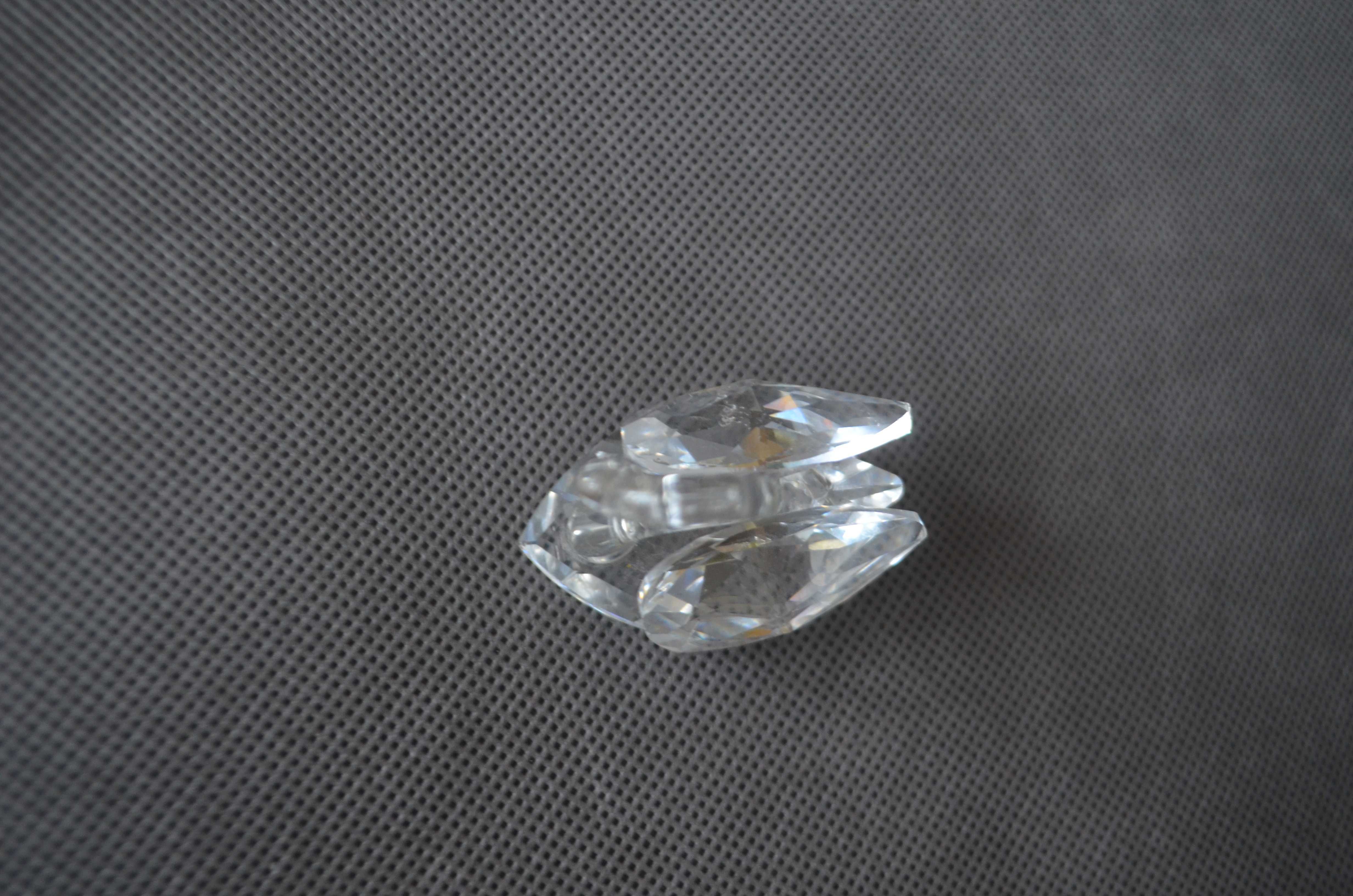 łabędź szkło kryształowe logowane Swarovski