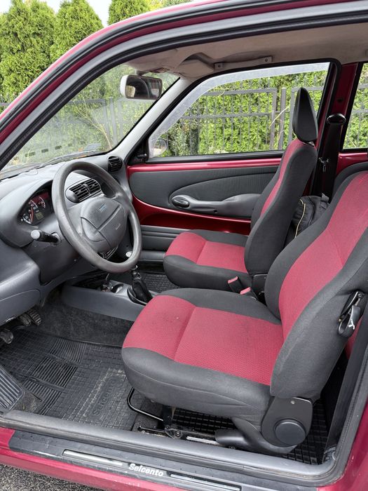 Fiat Seicento_1.1 LPG_2003r_Niski przebieg_Nowy przeglad