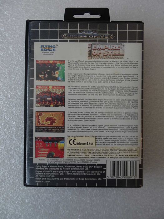 Jogo Mega Drive - Empire of Steel