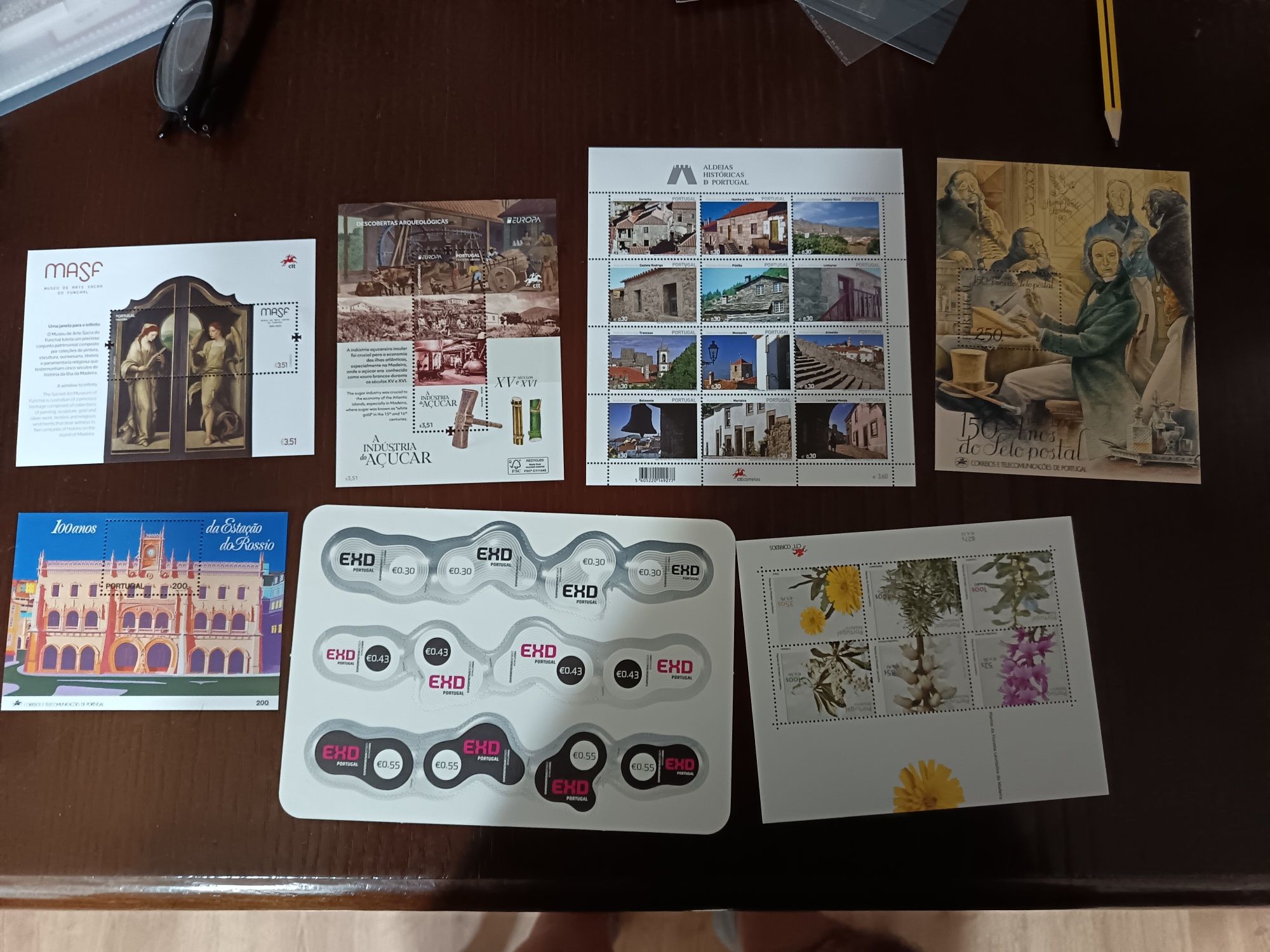 Selos de Portugal- Blocos novos