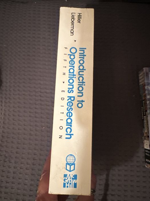 Introdution to Operations Research