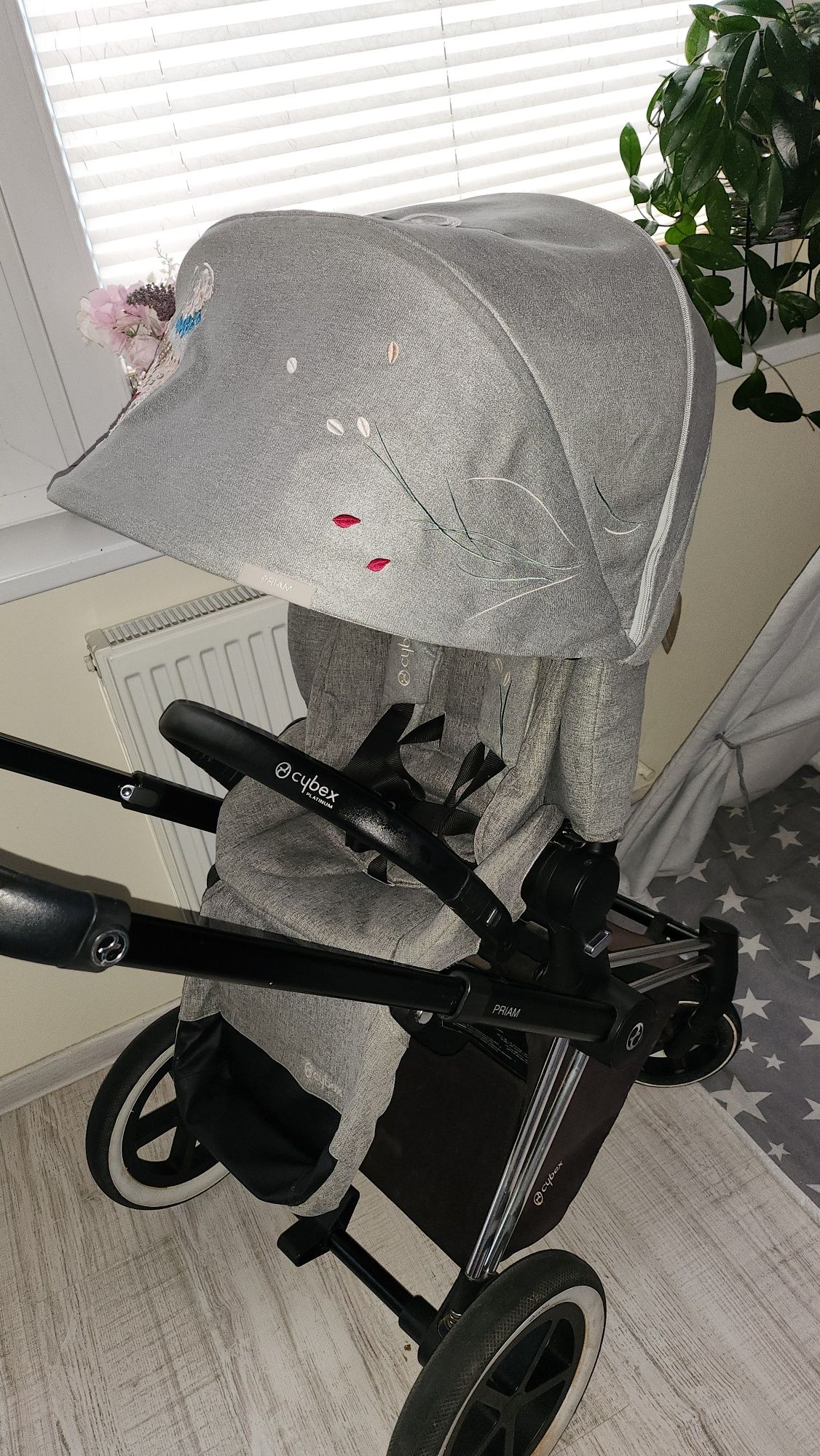 Wózek CYBEX PRIAM szary ryba